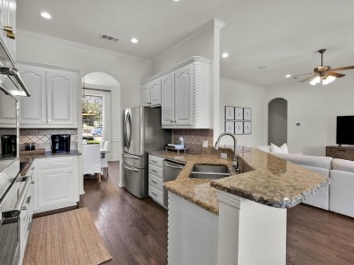 Spectacular one-story custom situated on an elevated lot at the on Sky Creek Ranch Golf Club in Texas - for sale on GolfHomes.com, golf home, golf lot