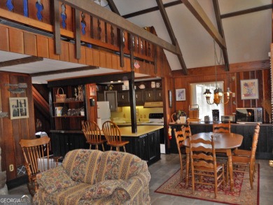 Escape the heat and enjoy cool mountain living in this furnished on Sky Valley Resort and Country Club in Georgia - for sale on GolfHomes.com, golf home, golf lot