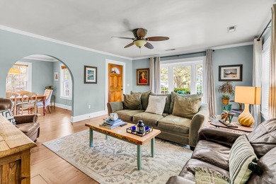 Nestled among the oak trees on this sought after street, this on Charleston Municipal Golf Course in South Carolina - for sale on GolfHomes.com, golf home, golf lot