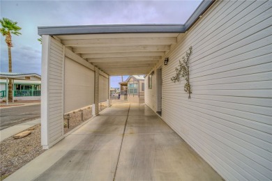 Charming Furnished Park Model on Scenic Corner Lot in on Riverview Golf Course in Arizona - for sale on GolfHomes.com, golf home, golf lot