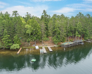 The nostalgic 3 season main lodge at the Froelich's Sayner Lodge on Plum Lake Golf Club in Wisconsin - for sale on GolfHomes.com, golf home, golf lot