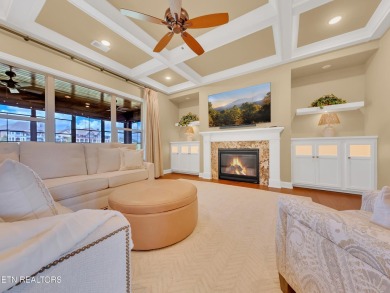Golf Course Home on Pond with Lake & Mountain Views in Gated on Rarity Bay Country Club - Loudon in Tennessee - for sale on GolfHomes.com, golf home, golf lot