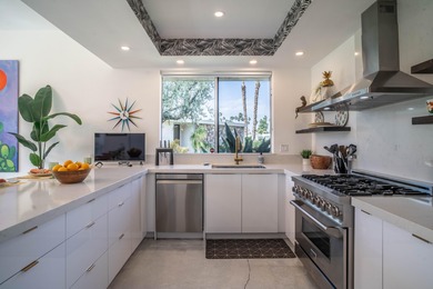 Stunning remodeled William Krisel-designed Mid-Centry Modern on Indian Wells Golf Resort and Country Club in California - for sale on GolfHomes.com, golf home, golf lot
