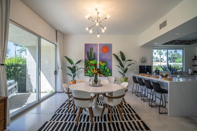Stunning remodeled William Krisel-designed Mid-Centry Modern on Indian Wells Golf Resort and Country Club in California - for sale on GolfHomes.com, golf home, golf lot