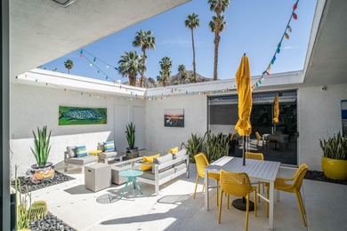Stunning remodeled William Krisel-designed Mid-Centry Modern on Indian Wells Golf Resort and Country Club in California - for sale on GolfHomes.com, golf home, golf lot