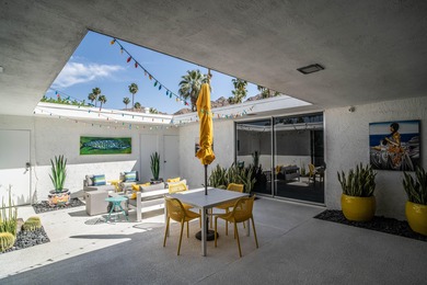 Stunning remodeled William Krisel-designed Mid-Centry Modern on Indian Wells Golf Resort and Country Club in California - for sale on GolfHomes.com, golf home, golf lot