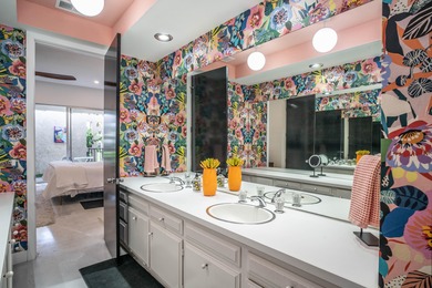 Stunning remodeled William Krisel-designed Mid-Centry Modern on Indian Wells Golf Resort and Country Club in California - for sale on GolfHomes.com, golf home, golf lot