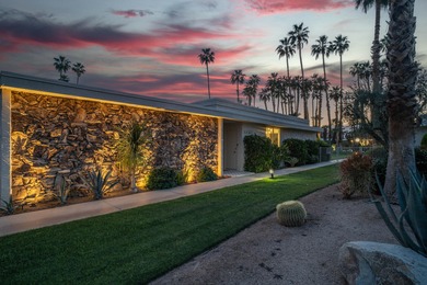 Stunning remodeled William Krisel-designed Mid-Centry Modern on Indian Wells Golf Resort and Country Club in California - for sale on GolfHomes.com, golf home, golf lot