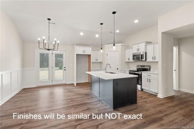 Introducing The *ALLEN* Plan in ASB's newest development of on Covered Bridge Golf Club in Indiana - for sale on GolfHomes.com, golf home, golf lot