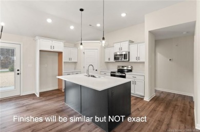 Introducing The *ALLEN* Plan in ASB's newest development of on Covered Bridge Golf Club in Indiana - for sale on GolfHomes.com, golf home, golf lot