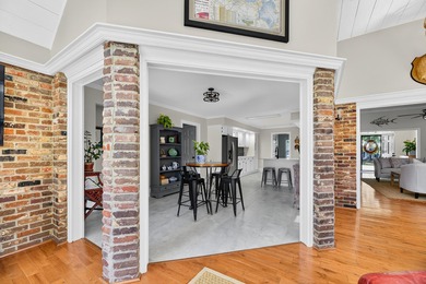 This beautiful brick home is perfectly situated on the scenic on Santee-Cooper Country Club in South Carolina - for sale on GolfHomes.com, golf home, golf lot