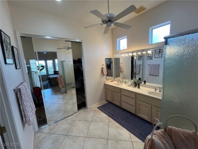 Custom Golf Course Gem with Strip Views. Expanded Model in the on Highland Falls Golf Club in Nevada - for sale on GolfHomes.com, golf home, golf lot