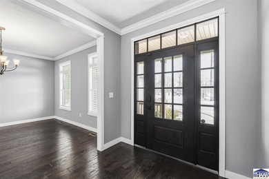 Elegant custom home located in the prestigious Idle Creek on Idle Creek Golf Course in Indiana - for sale on GolfHomes.com, golf home, golf lot