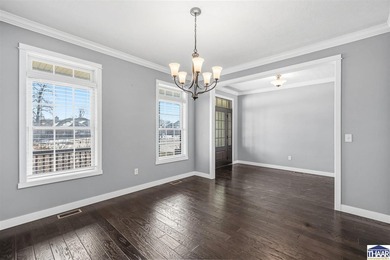 Elegant custom home located in the prestigious Idle Creek on Idle Creek Golf Course in Indiana - for sale on GolfHomes.com, golf home, golf lot