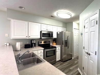 This fully furnished 3-bedroom, 3-bath condo is on the first on True Blue Plantation in South Carolina - for sale on GolfHomes.com, golf home, golf lot