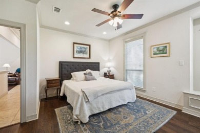Gated, golf cart to the country club, and just steps from Cedar on Cedar Creek Country Club in Texas - for sale on GolfHomes.com, golf home, golf lot