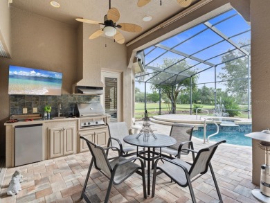 This stunning 4-bedroom, 3-bath pool home overlooking the 16th on DeBary Golf and Country Club in Florida - for sale on GolfHomes.com, golf home, golf lot