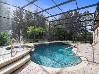 This stunning 4-bedroom, 3-bath pool home overlooking the 16th on DeBary Golf and Country Club in Florida - for sale on GolfHomes.com, golf home, golf lot