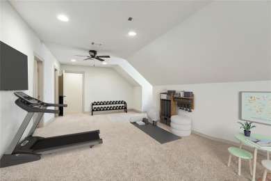 Gated, golf cart to the country club, and just steps from Cedar on Cedar Creek Country Club in Texas - for sale on GolfHomes.com, golf home, golf lot