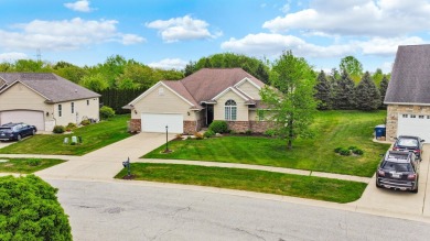 Don't miss this beautiful 3,450 sf 4 bedroom ranch home in on The Course at Aberdeen in Indiana - for sale on GolfHomes.com, golf home, golf lot