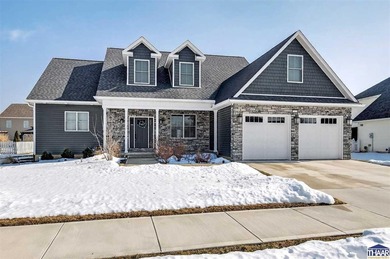 An incredibly maintained 2022 build~ An impressive 5 bedrooms, 4 on Idle Creek Golf Course in Indiana - for sale on GolfHomes.com, golf home, golf lot