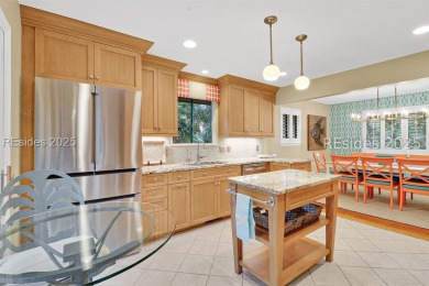 Blending timeless Lowcountry charm with sweeping panoramic views on Sea Pines Golf and Resort  in South Carolina - for sale on GolfHomes.com, golf home, golf lot