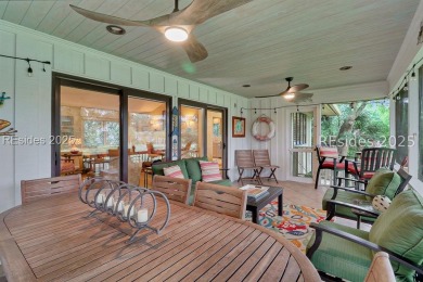 Blending timeless Lowcountry charm with sweeping panoramic views on Sea Pines Golf and Resort  in South Carolina - for sale on GolfHomes.com, golf home, golf lot