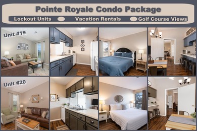 Fantastic opportunity to own two, golf course view units in the on Pointe Royale Village Country Club in Missouri - for sale on GolfHomes.com, golf home, golf lot