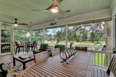 Blending timeless Lowcountry charm with sweeping panoramic views on Sea Pines Golf and Resort  in South Carolina - for sale on GolfHomes.com, golf home, golf lot