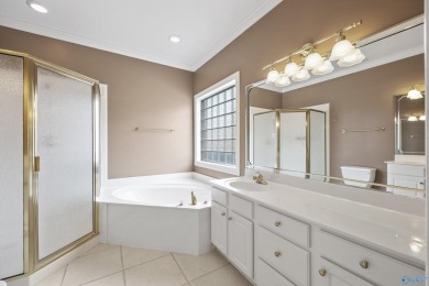 Nestled on a desirable cul-de-sac street in Stoneleigh Terrace on Hampton Cove Golf Course in Alabama - for sale on GolfHomes.com, golf home, golf lot