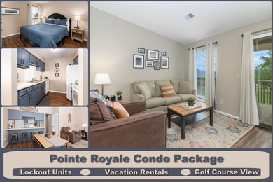 Beautiful, 1-bedroom/1-bath condo overlooking the 18th fairway on Pointe Royale Village Country Club in Missouri - for sale on GolfHomes.com, golf home, golf lot
