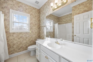 Nestled on a desirable cul-de-sac street in Stoneleigh Terrace on Hampton Cove Golf Course in Alabama - for sale on GolfHomes.com, golf home, golf lot