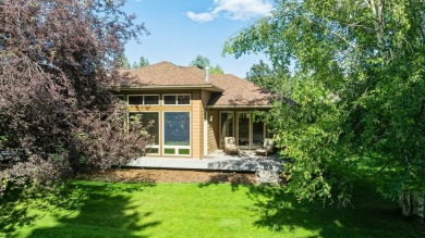 Discover the charm of this stunning single-level home in Eagle on Eagle Bend Golf Course in Montana - for sale on GolfHomes.com, golf home, golf lot