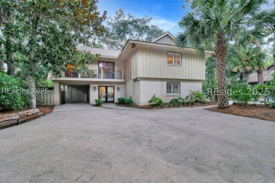 Blending timeless Lowcountry charm with sweeping panoramic views on Sea Pines Golf and Resort  in South Carolina - for sale on GolfHomes.com, golf home, golf lot
