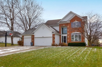 Nestled in the heart of eastern Waukee, this two-story on Des Moines Golf and Country Club in Iowa - for sale on GolfHomes.com, golf home, golf lot