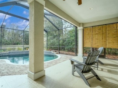 Welcome to this stunning single-level 4-bedroom, 3-bath POOL on Golf Club At North Hampton in Florida - for sale on GolfHomes.com, golf home, golf lot