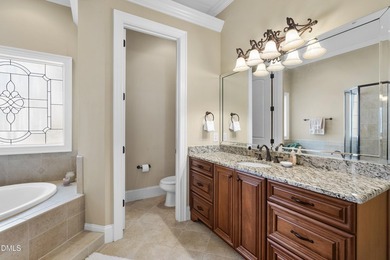 This Ammons' Model Home, in the coveted Heritage Overlook on Heritage Golf Club in North Carolina - for sale on GolfHomes.com, golf home, golf lot