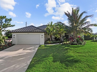 Built in 2022, this Concrete Block home with Metal Roof & Impact on Yacht and Country Club in Florida - for sale on GolfHomes.com, golf home, golf lot
