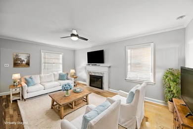 Nestled in the historic Fairway neighborhood, this inviting Cape on Idle Hour Country Club in Kentucky - for sale on GolfHomes.com, golf home, golf lot