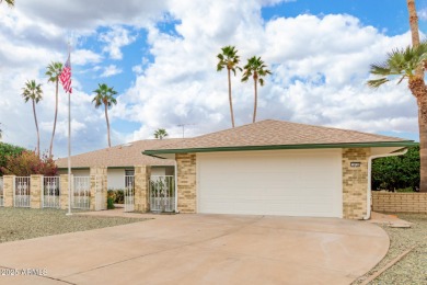 LOCATION, LOCATION, LOCATION. STUNNING REMODEL ON AND EVEN MORE on Union Hills Country Club in Arizona - for sale on GolfHomes.com, golf home, golf lot