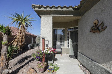 Popular Portland model home on the Fourth Hole of the Highlands on Heritage Highlands At Dove Mountain in Arizona - for sale on GolfHomes.com, golf home, golf lot
