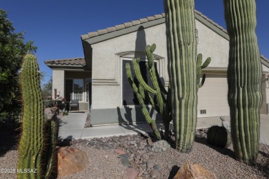 Popular Portland model home on the Fourth Hole of the Highlands on Heritage Highlands At Dove Mountain in Arizona - for sale on GolfHomes.com, golf home, golf lot