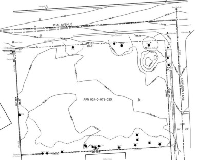 38,768 SF commercial parcel on the SW corner of E Ojai Ave and on Soule Park Golf Course in California - for sale on GolfHomes.com, golf home, golf lot