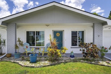 Spacious 2BR + Den + Office in 55+ Triplex - Middle Unit with on Sandpiper Golf Club in Florida - for sale on GolfHomes.com, golf home, golf lot