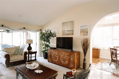 Nestled along the serene fairway of a popular golf course, this on Country Club of Mount Dora in Florida - for sale on GolfHomes.com, golf home, golf lot