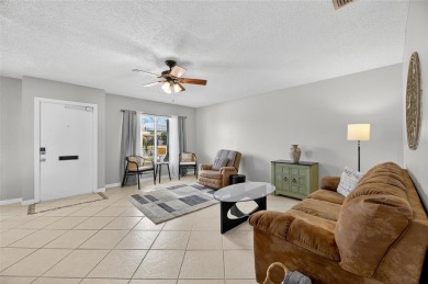 Spacious 2BR + Den + Office in 55+ Triplex - Middle Unit with on Sandpiper Golf Club in Florida - for sale on GolfHomes.com, golf home, golf lot