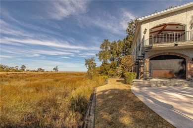 This marshfront home is designed for both grand entertaining and on The King and Prince Golf Course, Home of the Hampton Club in Georgia - for sale on GolfHomes.com, golf home, golf lot