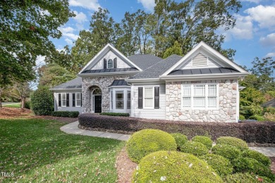 A distinctive single story home on 1/2 acre lot in The Preserve on The Preserve At Jordan Lake Golf Club in North Carolina - for sale on GolfHomes.com, golf home, golf lot
