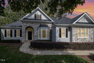 A distinctive single story home on 1/2 acre lot in The Preserve on The Preserve At Jordan Lake Golf Club in North Carolina - for sale on GolfHomes.com, golf home, golf lot