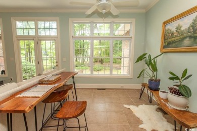 A stunning brick ranch style home with an inviting southern on Wachesaw Plantation Club in South Carolina - for sale on GolfHomes.com, golf home, golf lot